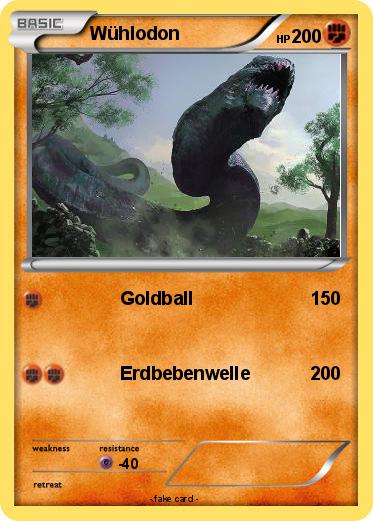 Pokemon Wühlodon