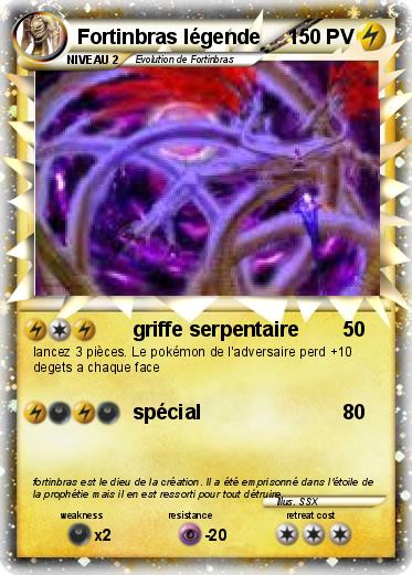 Pokemon Fortinbras légende