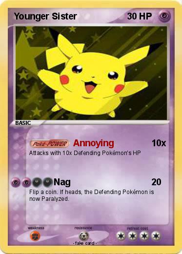 Pokemon Younger Sister