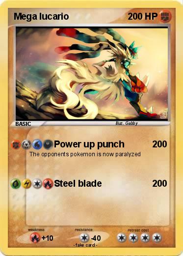 Pokemon Mega lucario