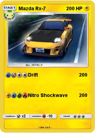 Pokemon Mazda Rx-7