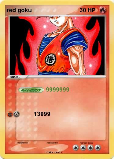 Pokemon red goku