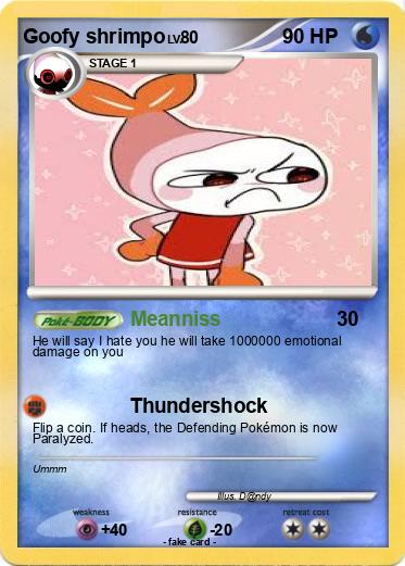 Pokemon Goofy shrimpo