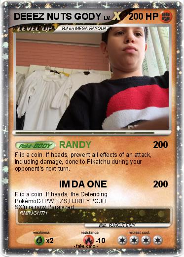Pokemon DEEEZ NUTS GODY