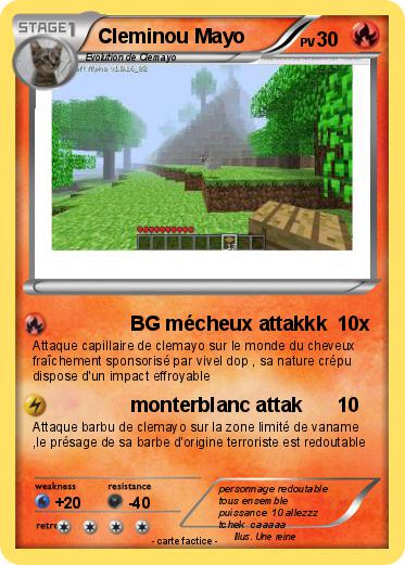 Pokemon Cleminou Mayo