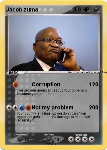 Pokemon Jacob zuma