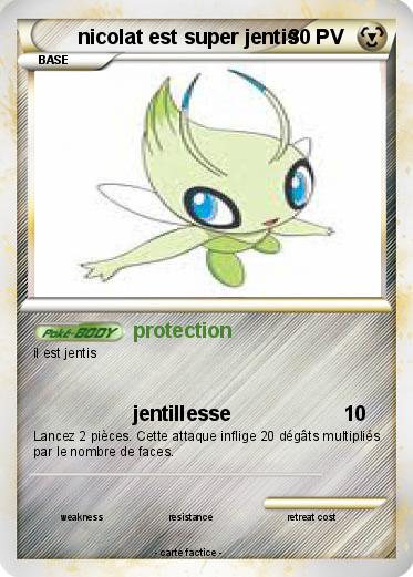 Pokemon nicolat est super jentis