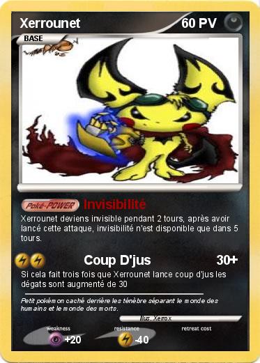 Pokemon Xerrounet