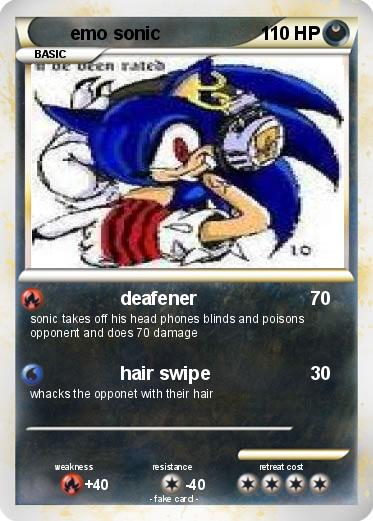 Pokemon emo sonic