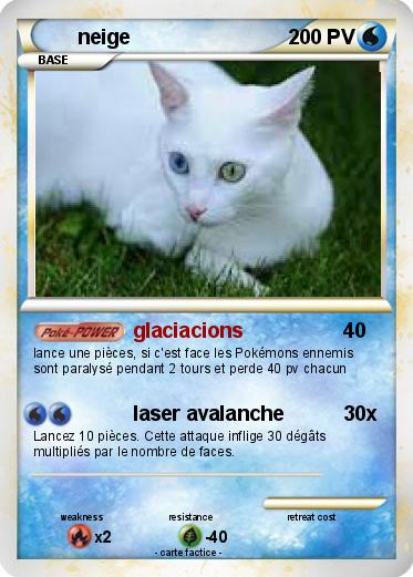 Pokemon neige