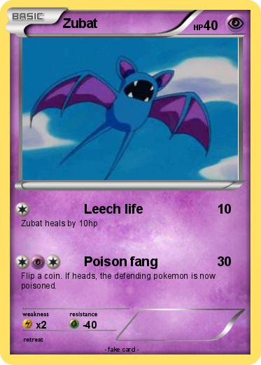 Pokemon Zubat
