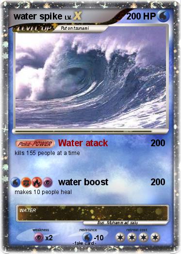 Pokemon water spike