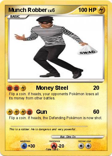 Pokemon Munch Robber