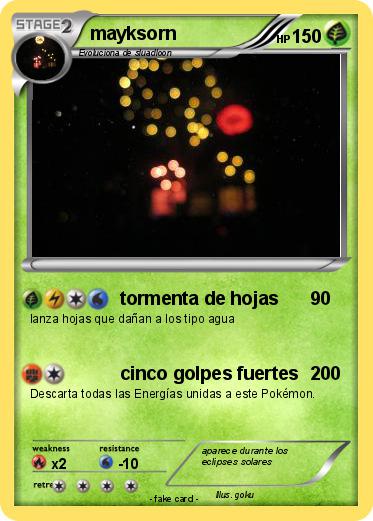 Pokemon mayksorn