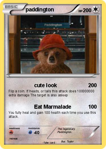 Pokemon paddington