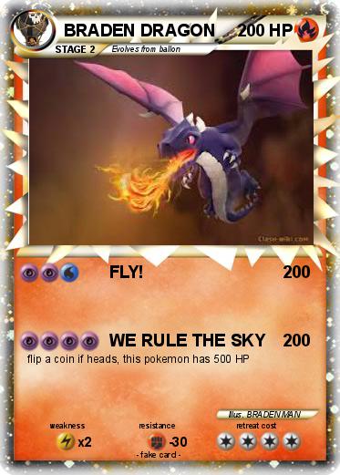 Pokemon BRADEN DRAGON