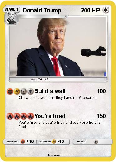 Pokemon Donald Trump