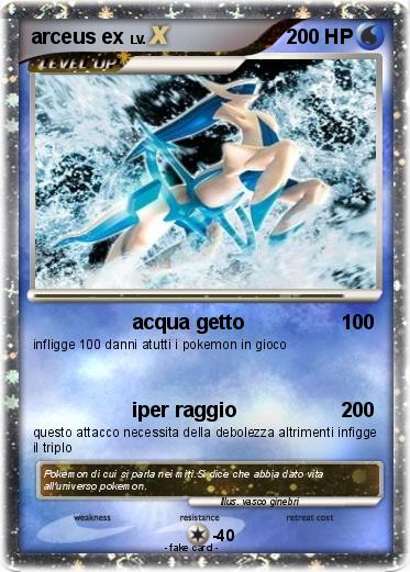 Pokemon arceus ex
