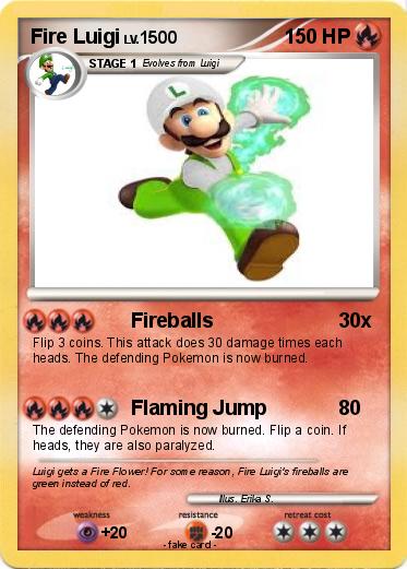 Pokemon Fire Luigi