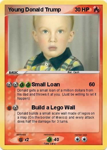 Pokemon Young Donald Trump