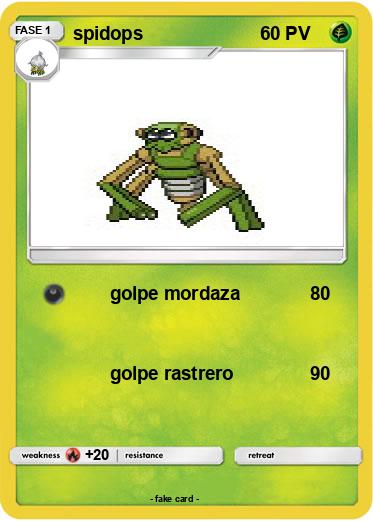 Pokemon spidops