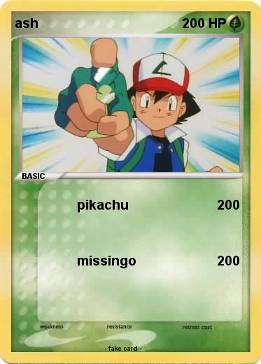 Pokemon ash