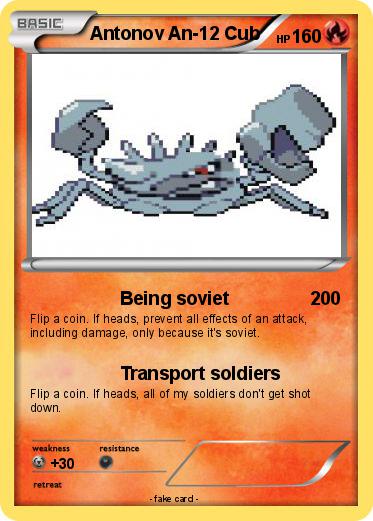 Pokemon Antonov An-12 Cub