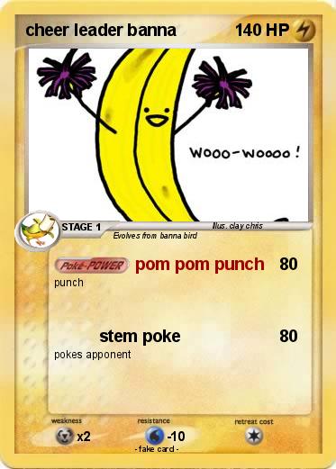 Pokemon cheer leader banna