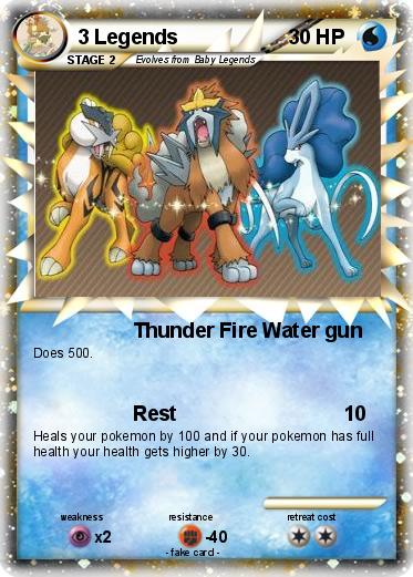 Pokemon 3 Legends