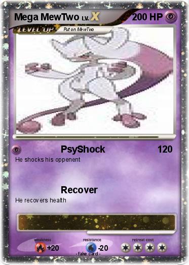 Pokemon Mega MewTwo