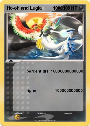 Pokemon Ho-oh and Lugia         1000