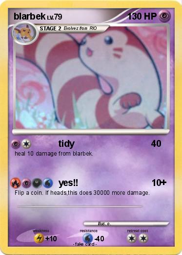 Pokemon blarbek