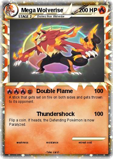 Pokemon Mega Wolverise
