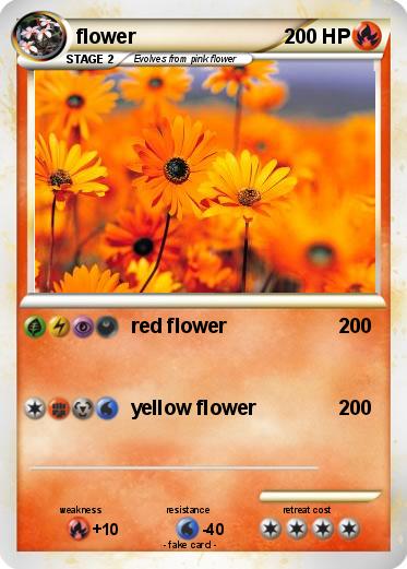 Pokemon flower