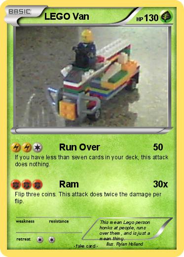 Pokemon LEGO Van