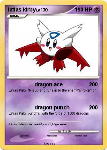 Pokemon latias kirby