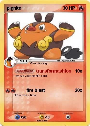 Pokemon pignite