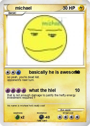 Pokemon michael