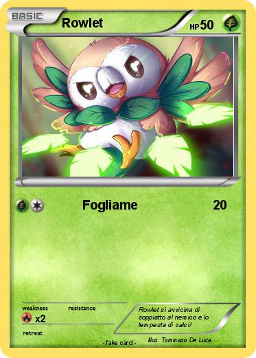 Pokemon Rowlet