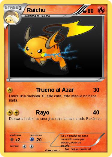 Pokemon Raichu