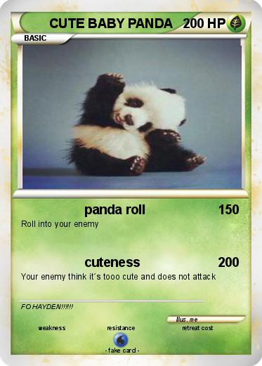 Pokemon CUTE BABY PANDA