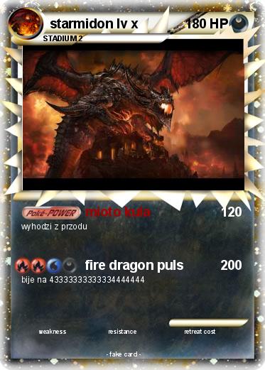 Pokemon starmidon lv x