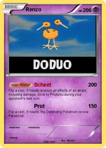 Pokemon Renzo