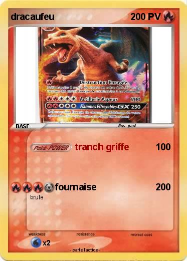 Pokemon dracaufeu