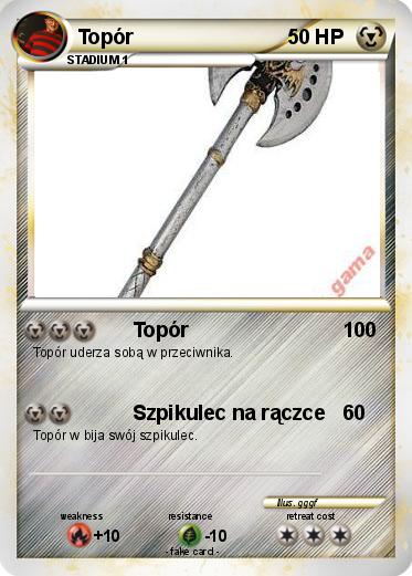 Pokemon Topór