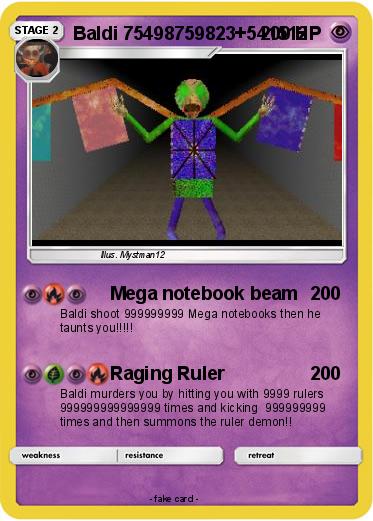 Pokemon Baldi 75498759823+541512