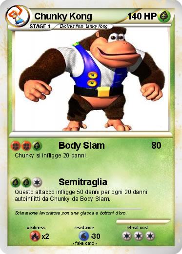 Pokemon Chunky Kong