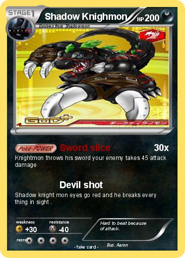 Pokemon Shadow Knighmon