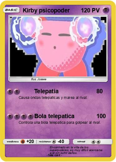 Pokemon Kirby psicopoder