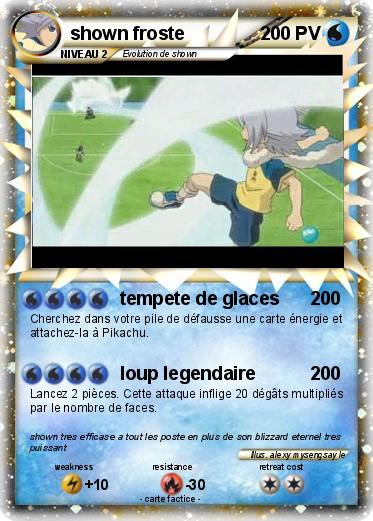 Pokemon shown froste